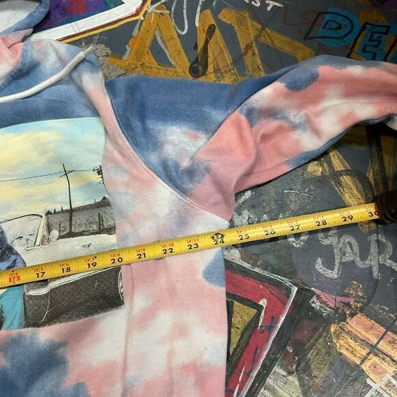 Bioworld Boyz N the Hood Tie-Dye Hoodie - Ice Cube Graphic, Size Large - Picture 6 of 8